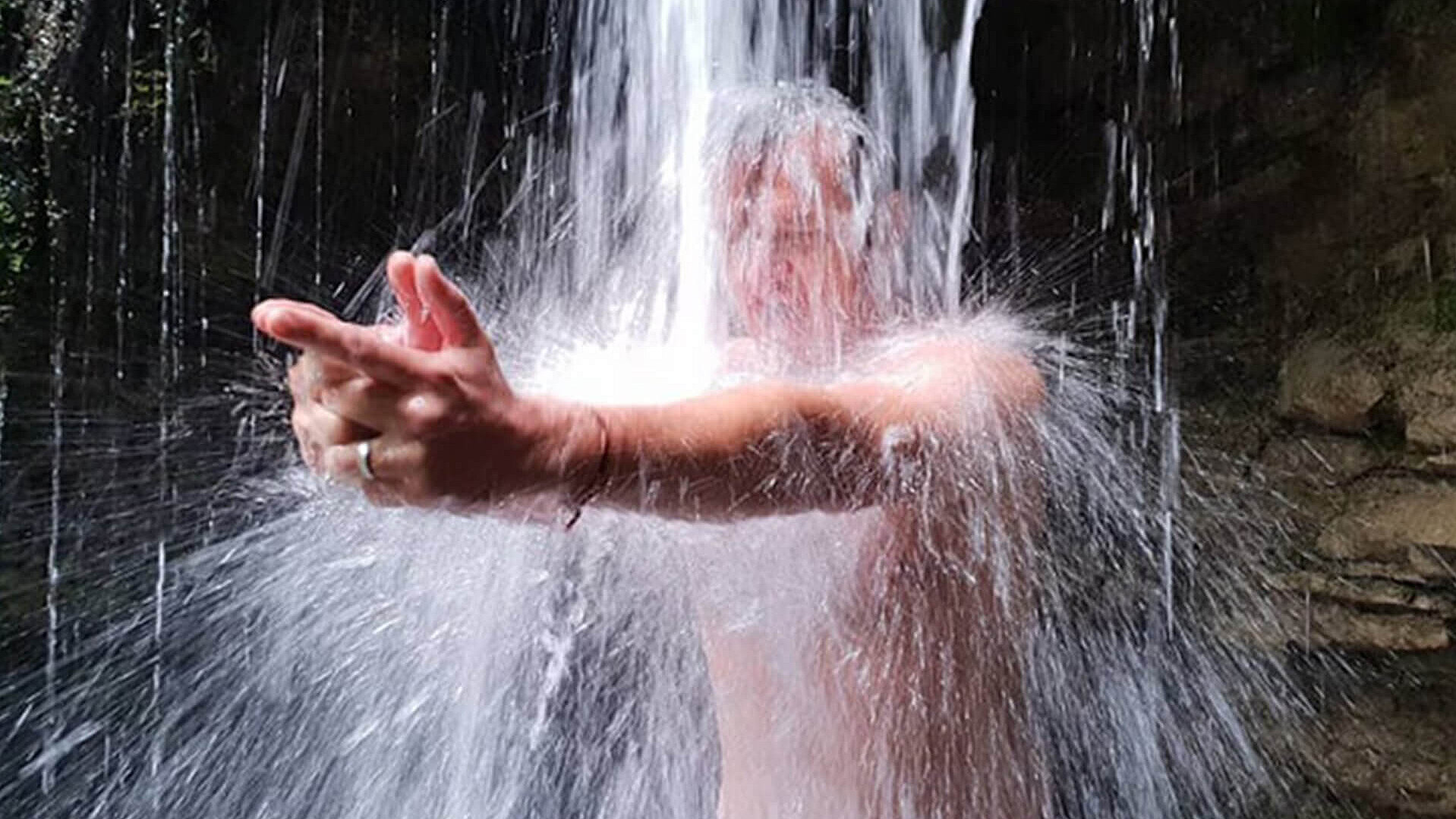 Wasserfallmeditation